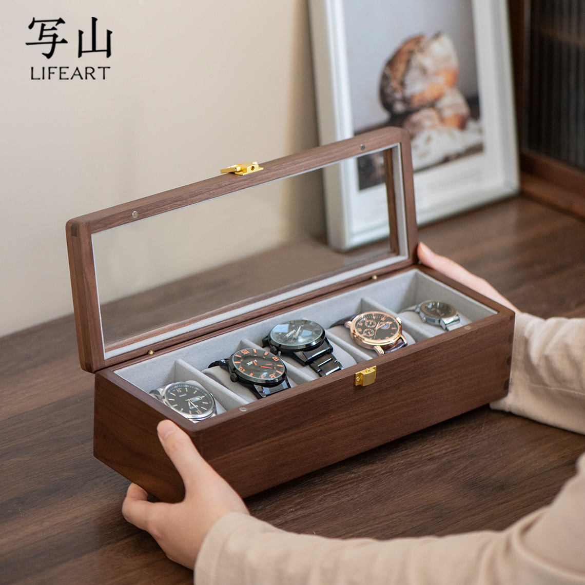 高档精致位名表收纳盒