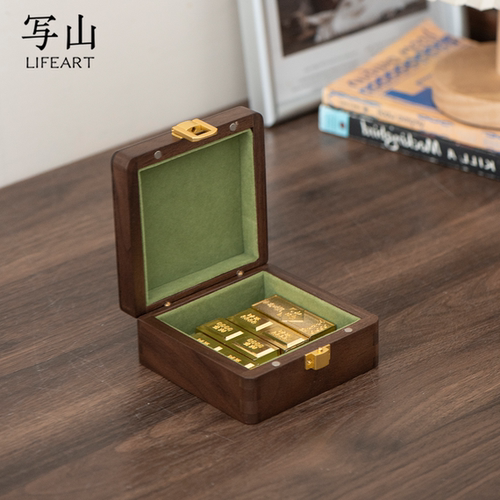 黄金专用收纳盒防氧化小金条