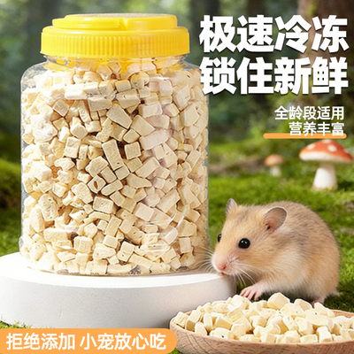 仓鼠冻干豆腐鼠子爱啃款金丝熊花枝鼠适配鼠粮辅粮零食用品大全