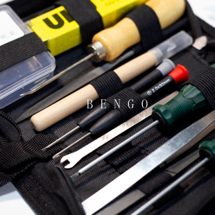 口琴维修调音t工具包布鲁斯半音阶复音维修拆卸清理工具通 BENGE