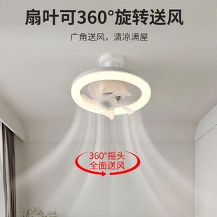 E27大風力搖頭小型風扇燈吸頂A吊扇廚衛陽臺燈過道燈廚房燈吸頂燈