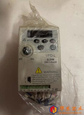 台达变频器VFD-L 230V 0.2KW VFD002L2