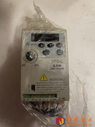 台达变频器VFD-L 230V 0.2KW VFD002L2