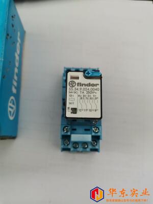 施工  finder芬德继电器 带底座 55.34.9.