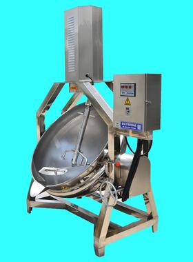 防粘锅枇杷膏熬制机 带电机自动煮酱机器 电加热100l阿胶搅拌锅