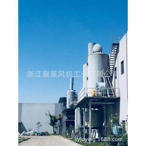上海PP喷淋塔旋流板式喷淋塔玻璃钢喷淋塔废气吸附塔耐腐蚀