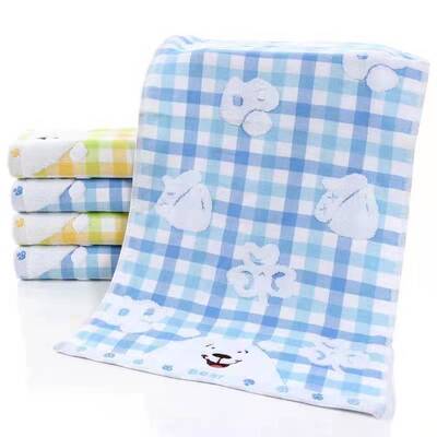 爆款布艺毛巾纱布提花加厚柔软吸水洗脸巾2024爆款日用品logo绣字