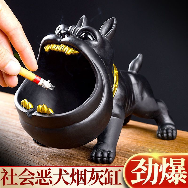 创意个性防风防飞灰烟灰缸