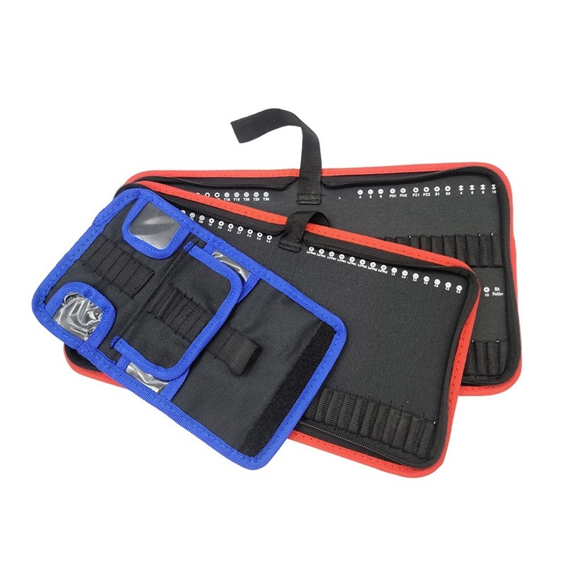 速发6.5包m批头钻头头具包电动刀工可携式m风动螺丝刀批头收纳布