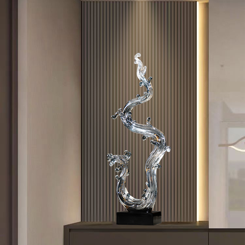 速发摆中式玄关龙年吉奢新件轻祥风生水起办公室电视柜装饰品客厅