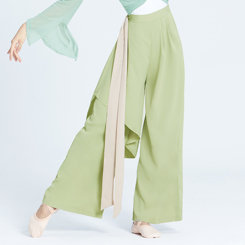 速发古典舞服装练功裤飘逸演出服中国舞宽松舞阔腿裤舞蹈裤子