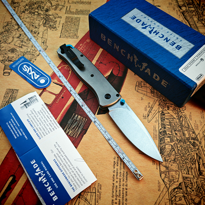 【蝴蝶535钛合金】 美国进口户外折刀具开刃水果刀防身野外求生存