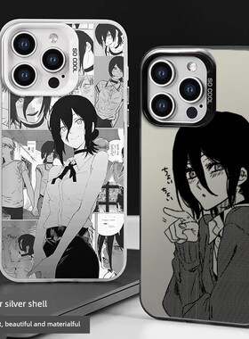 电锯人适用小米17promax手机壳note15Pro雷14塞turbo4蕾塞11t帕瓦12套10s男13红米k90k80k70至尊k60玛奇玛k50