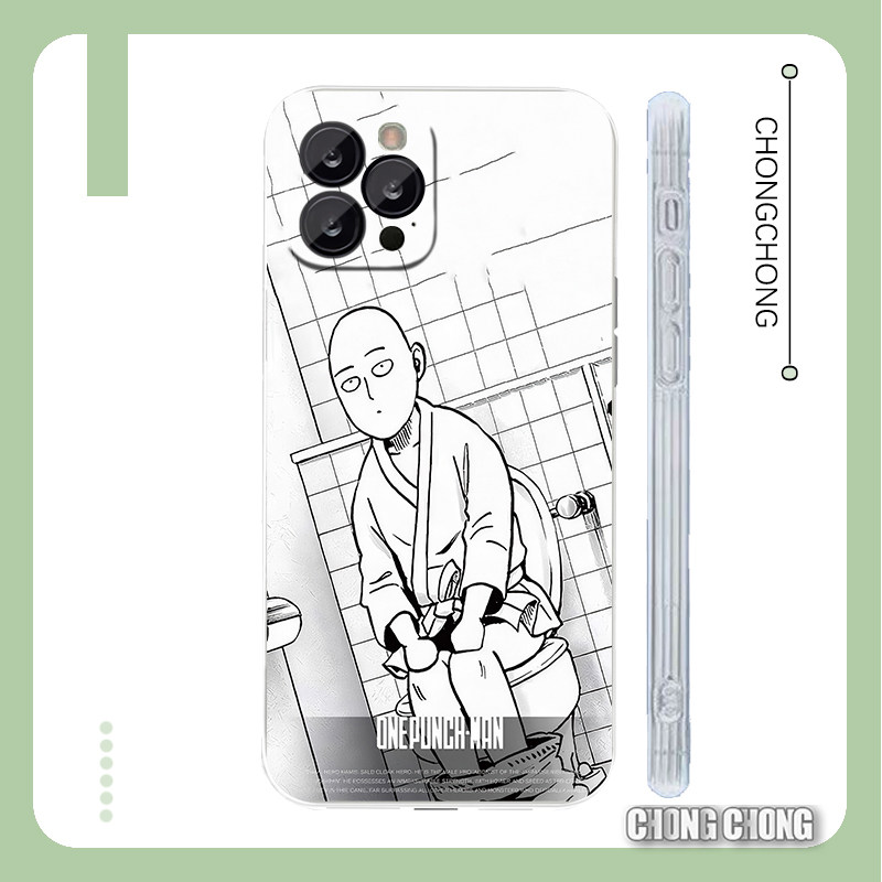 一拳超人恶搞拉屎适用苹果17Pro手机壳硅胶软壳IQOOZ10小米17p80p透明苹果16promax荣耀华为vivo红米oppo