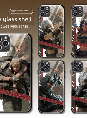 麦晓雯·骇爪威龙露娜三角洲行动适用苹果14手机壳小米13玻璃壳红米note12vivoiQOOneo9pro