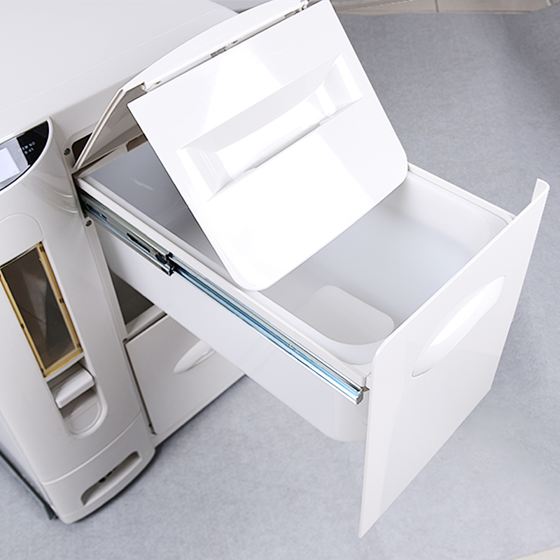 厨房米面箱组合米箱n米桶拉篮嵌入式橱柜防虫米缸米柜自动抽屉式