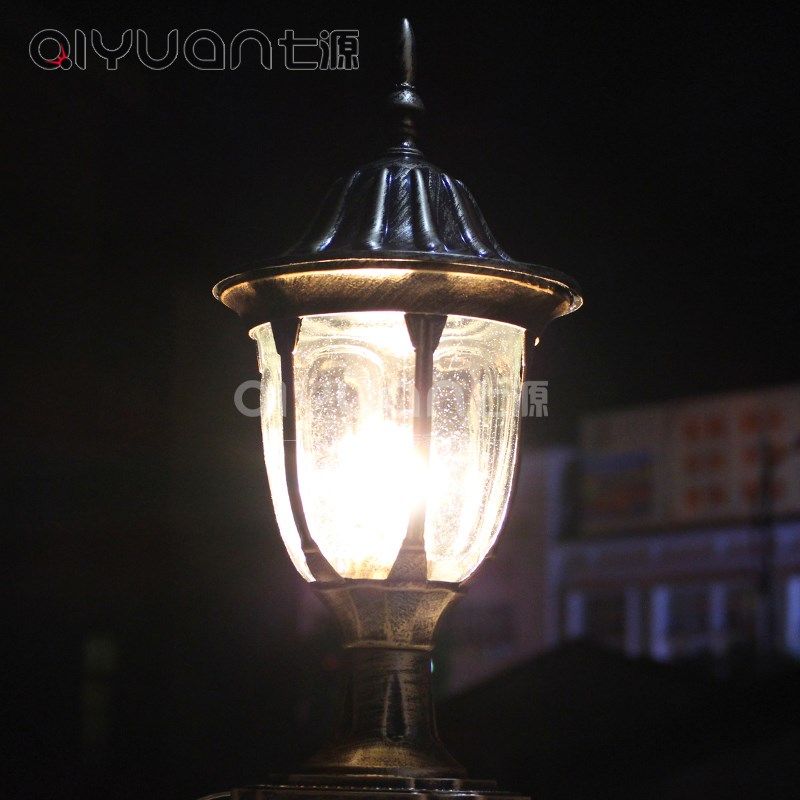 欧式户外围墙灯柱头灯立柱灯门柱C灯复古别墅花园室外景观庭院灯,家装灯饰光源,景观庭院灯饰,淘宝优惠券,粉丝福利购,淘宝优惠卷