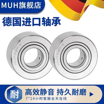 德国进口滚轮滚针轴承 NUTR30/35/40/45/4090/50/45100/X50110PP