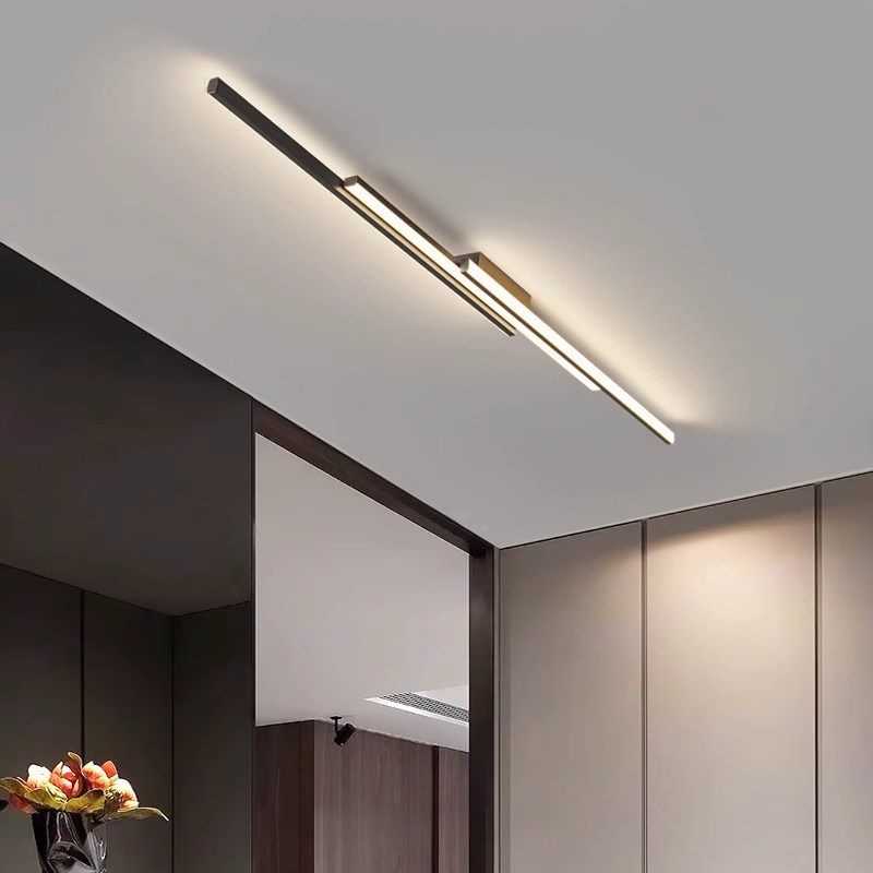 2025新款长条过道灯走廊灯简约现代入户进N门玄关衣帽间阳台吸顶