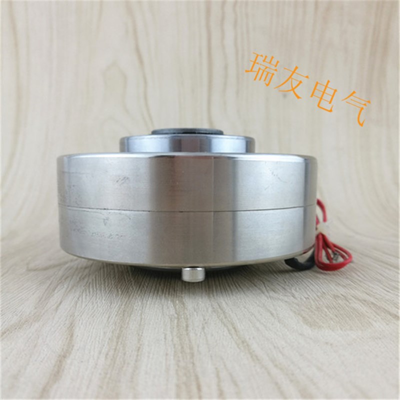 ZX3YN中空薄型磁粉制动器刹车ZX6YN空心孔式3NPm小型电磁粉末24V