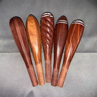 精品酸枝木琵琶轴子 六瓣酸w枝木琵琶轴 麻花酸枝琵琶(单支价格)