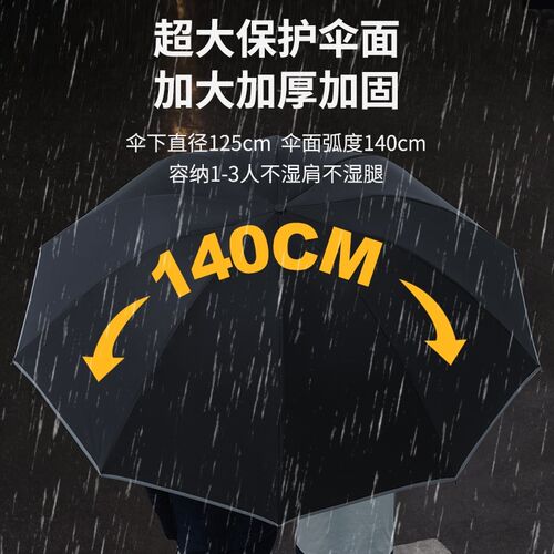 全自动雨伞超强i抗风反向车载男士加大号加厚加固折叠男款男生专