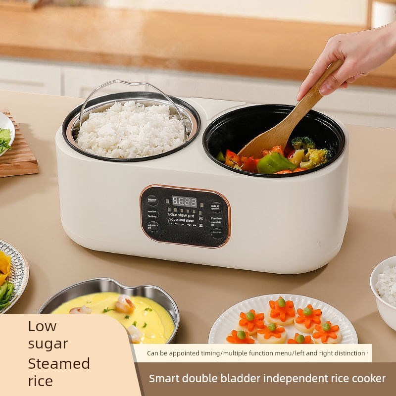 德国双加仑家用电饭锅多功能一体机2-3人烹饪智能定时保温Z预约一
