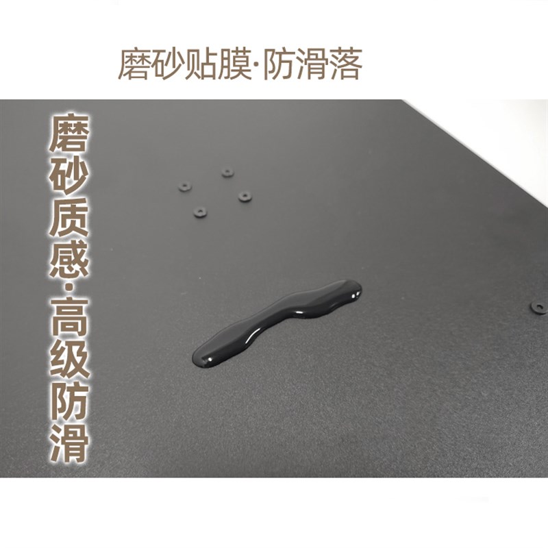 花叶®超b低隐藏轮主机箱带轮底托架不锈钢电脑万向轮移动底座金