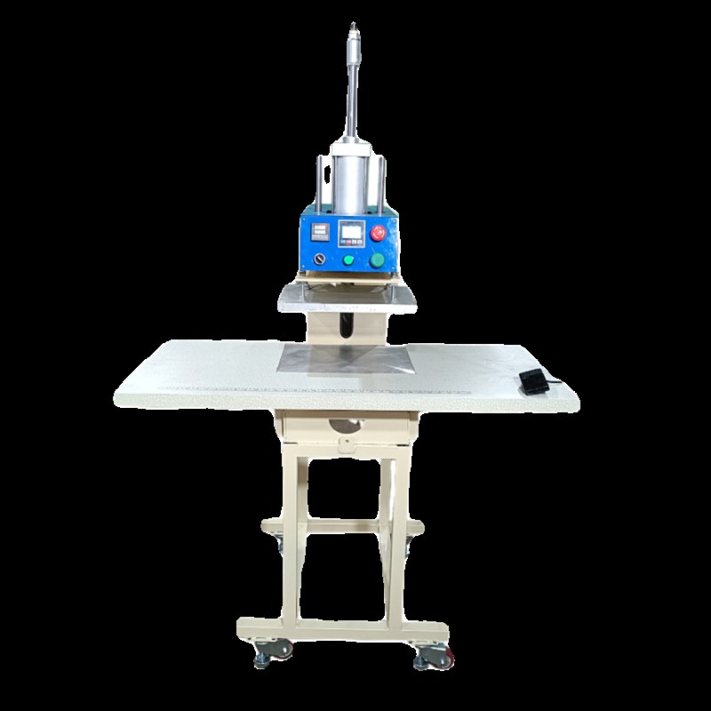 单工位烫画机凹凸压花机上下w加热压烫机布料皮革压印机服装烫钻