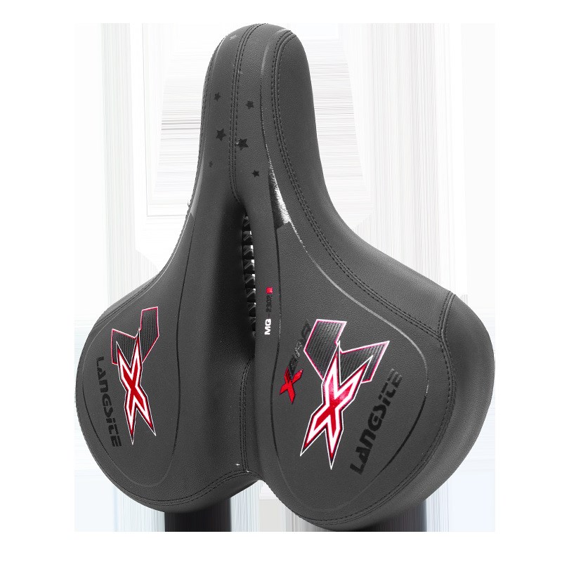 山地自行车坐垫 加厚海绵车座柔软鞍座大座垫P单车零配件骑行装备