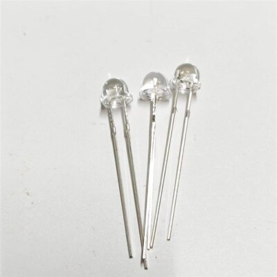 LED灯珠5MM钢盔蓝光 绿 白 红高亮发光二极管节能亮化夜用高亮度