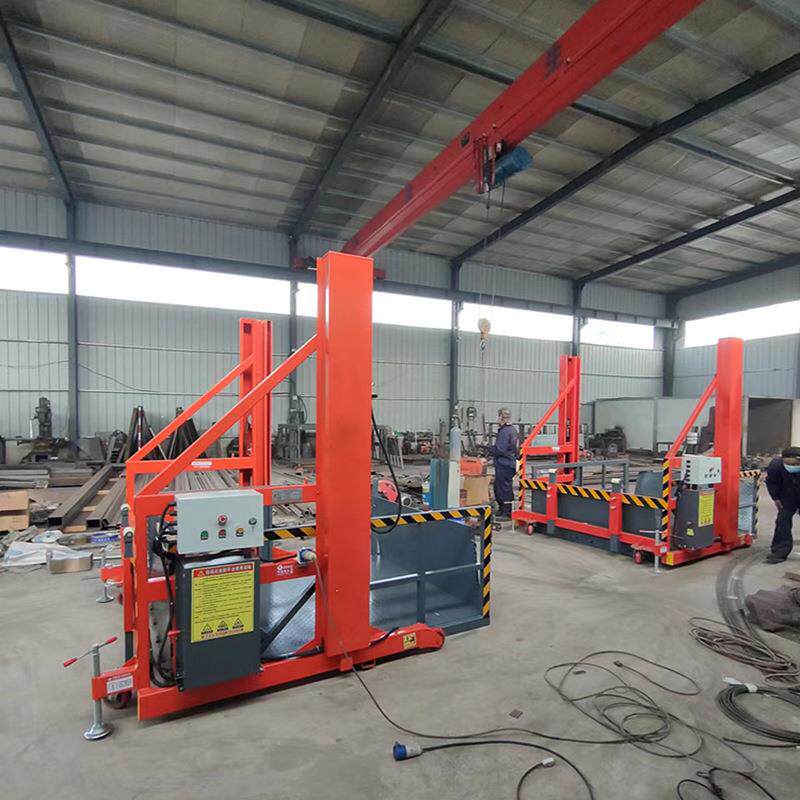 厂家电动液压小型升降机卸货升降平台货柜集装箱移动装车升降台