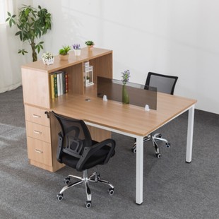 直供办公电脑桌椅组合两人位屏风工作位职员桌员工桌四人位办公家