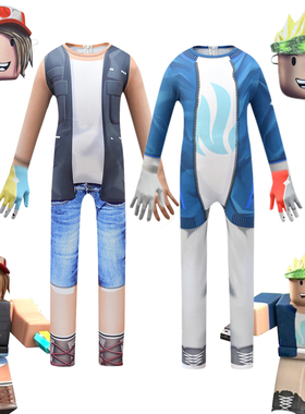 儿童COS服装rainbow friends彩虹朋友的衣服Pocket Devs-Roblox