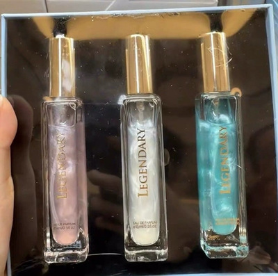 马来西亚香水幻彩鎏金灵气香水 茉莉 玫瑰 蓝风铃 女淡香礼盒香水