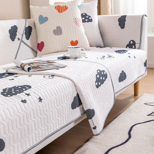 速发子季发胶沙乳垫夏天防滑凉席坐垫夏凉垫冷感盖布沙发套罩