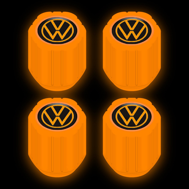 大众夜光气门嘴宝来迈腾朗逸迈腾速腾途观凌度汽车轮胎气嘴帽装饰