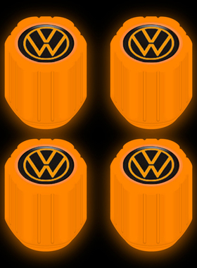 大众夜光气门嘴宝来迈腾朗逸迈腾速腾途观凌度汽车轮胎气嘴帽装饰