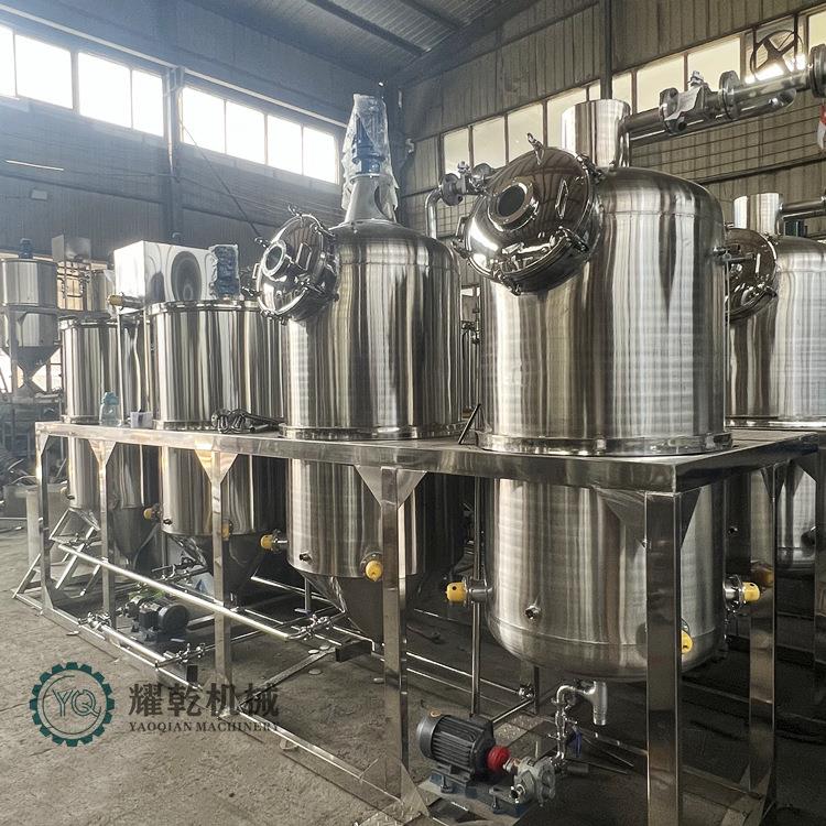 籽压榨精炼DIS设备 天一吨炼油油设备 每新疆棉胡麻油深提炼机器