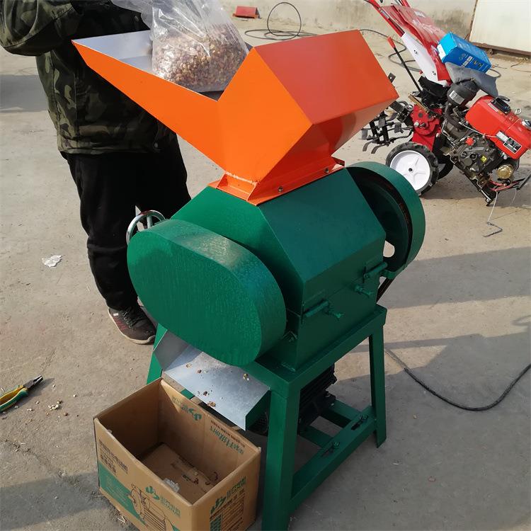 家用电生高豆子TVE压扁机  花生玉米破碎机花粱破碎机