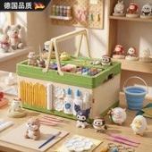 德国石塑粘土diy材料包豪华套装 免烧玩具工模具黏土儿童手工玩具