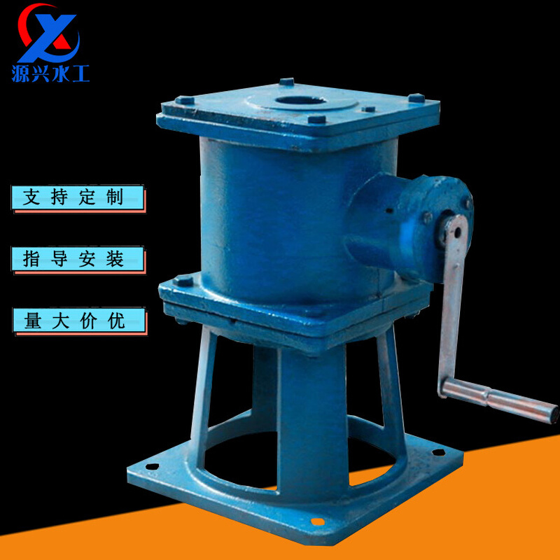 直联螺杆式启闭机闸门螺杆启闭机手动式螺杆启闭机手电两用启闭机