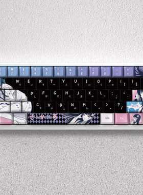 文绍散华礼弥键帽动漫二次元原厂高度适配美加狮atk迈从等键盘