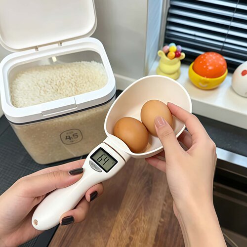 辅食称重神器！辅食称重勺勺子秤usb可充电0.1g迷你电子秤宝宝用