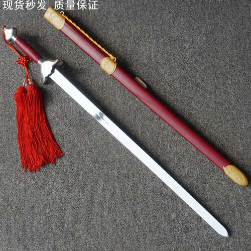 男士太极剑成人儿童表演女软剑