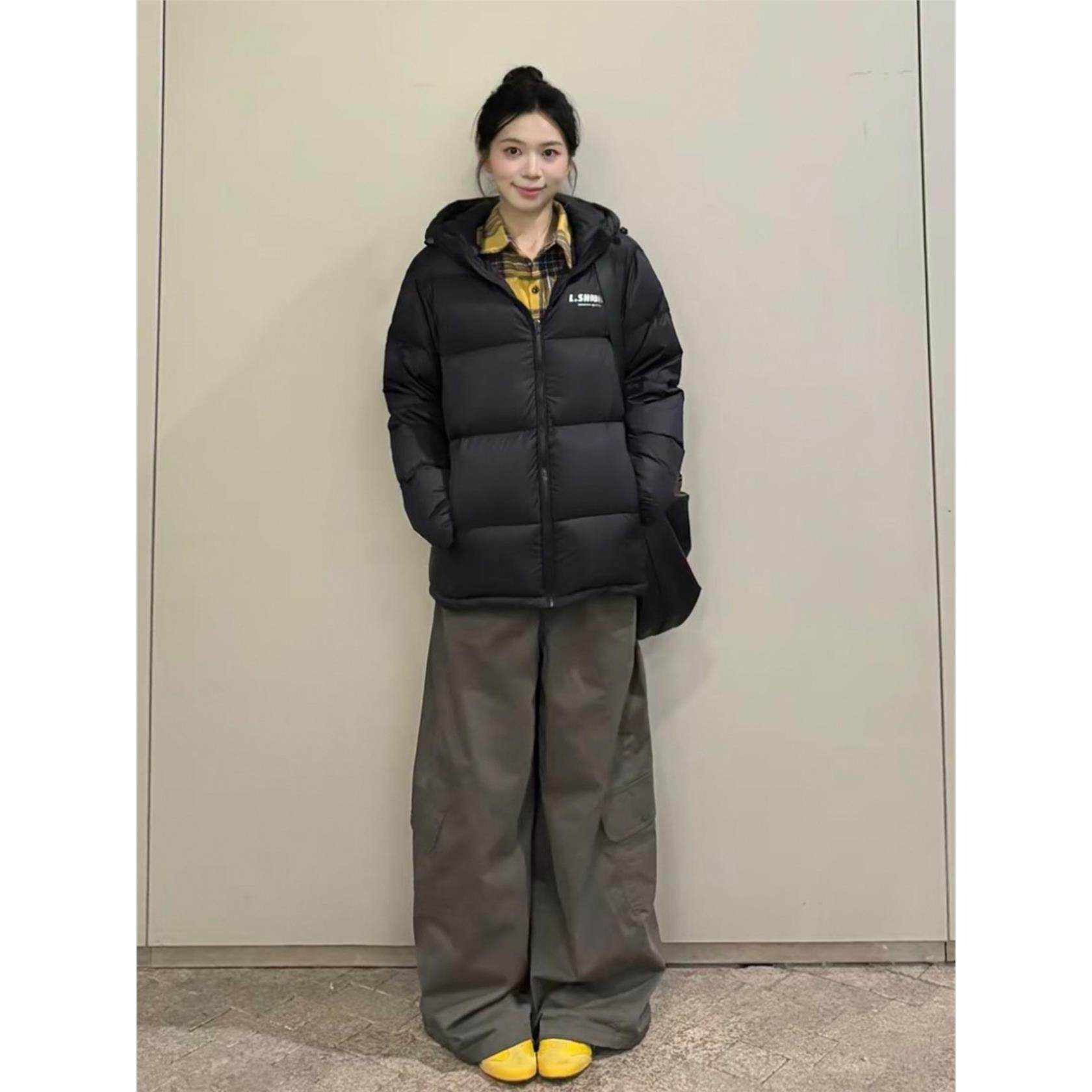 黑色加厚羽绒棉服女冬季2025新款短款面包服保暖连帽棉衣外套棉袄,个性定制/设计服务/DIY,棉服工装,淘宝优惠券,粉丝福利购,淘宝优惠卷