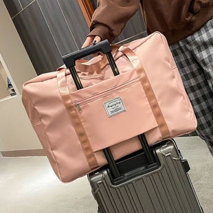 配大容量挂袋短途手提女轻便出差士外 行李箱附加包旅可套拉杆上