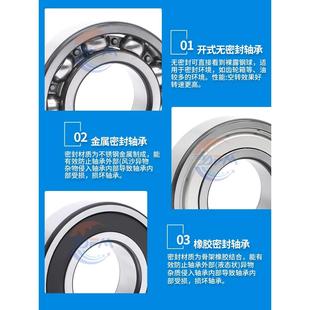 6003 6002 6004 6005 2RS胶封深沟球 丹洋万向轴承6000 6006 6001