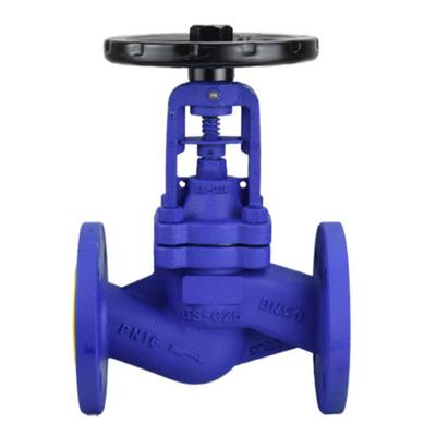 WJ41H-16C德标波纹管法兰截止阀高温蒸汽导热油铸钢锅炉DN50 80