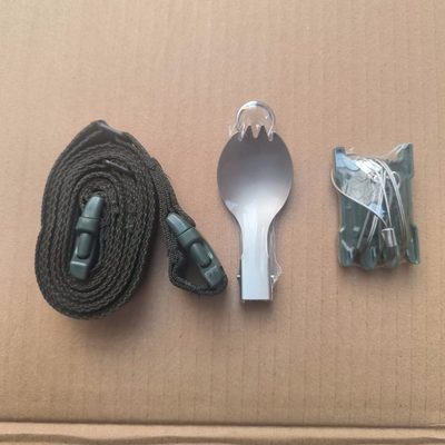 户外边防钛水壶户外巡逻多功能菜盒饭盒大容量保温水壶露营越野壶
